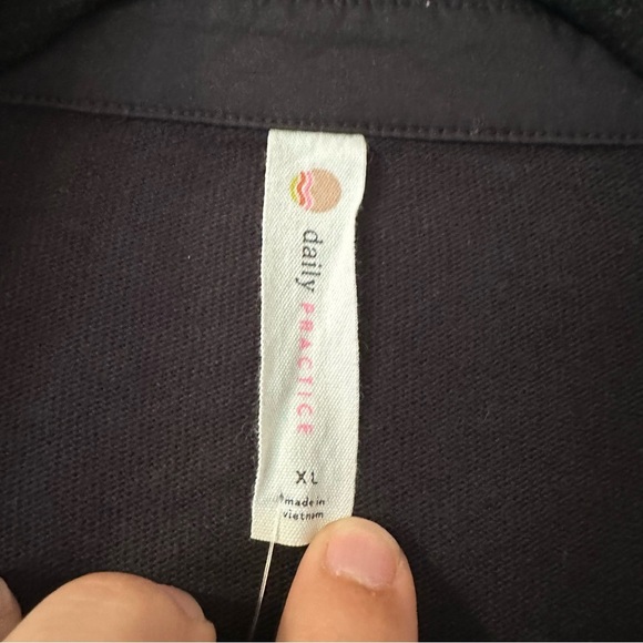 Anthropologie Daily Practice Offside Mini Dress Black Womens XL New - Picture 5 of 9